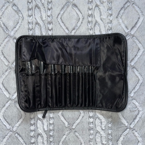 Rare Limited Edition Sephora Collection 10pc Ready To Roll Makeup Brush Set - Picture 2 of 5